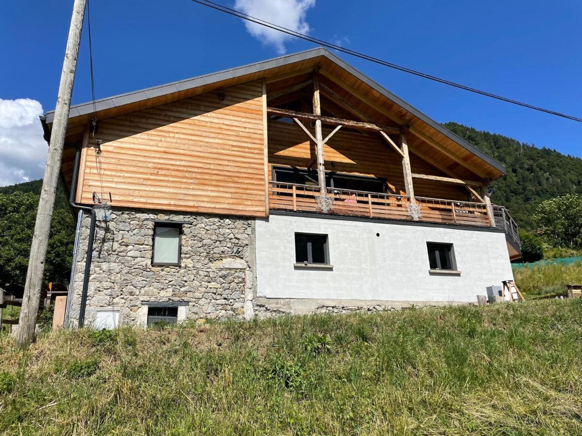 Neuf Chalet 4P Le Suet Jacuzzi Privatif Entremont Exterior photo